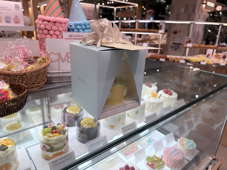 ザ・現代ソウルのケーキ屋さん